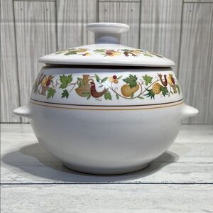 Noritake Fondue Pot and Lid Progression China Homecoming 9002